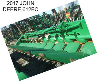 2017 JOHN DEERE 612FC