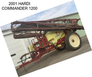 2001 HARDI COMMANDER 1200