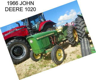 1966 JOHN DEERE 1020