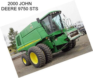 2000 JOHN DEERE 9750 STS