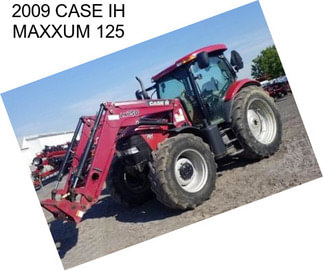 2009 CASE IH MAXXUM 125