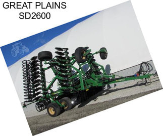 GREAT PLAINS SD2600