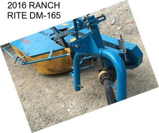 2016 RANCH RITE DM-165