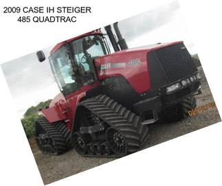 2009 CASE IH STEIGER 485 QUADTRAC