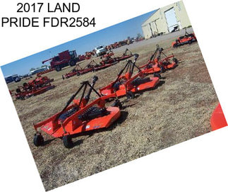 2017 LAND PRIDE FDR2584