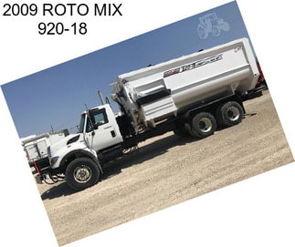 2009 ROTO MIX 920-18