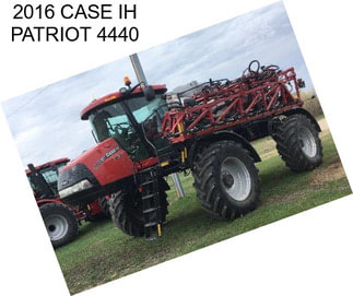 2016 CASE IH PATRIOT 4440