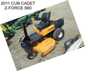 2011 CUB CADET Z-FORCE S60