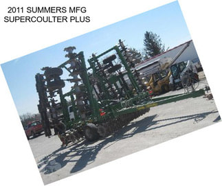 2011 SUMMERS MFG SUPERCOULTER PLUS