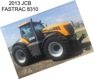 2013 JCB FASTRAC 8310