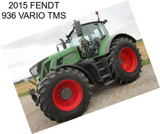 2015 FENDT 936 VARIO TMS