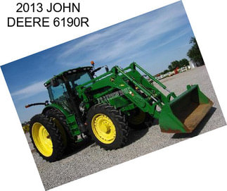 2013 JOHN DEERE 6190R