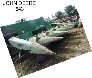 JOHN DEERE 643