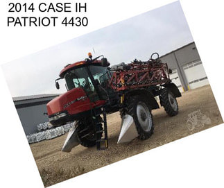 2014 CASE IH PATRIOT 4430