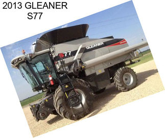 2013 GLEANER S77