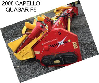 2008 CAPELLO QUASAR F8