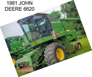 1981 JOHN DEERE 6620