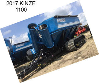 2017 KINZE 1100