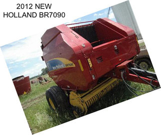 2012 NEW HOLLAND BR7090