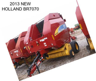 2013 NEW HOLLAND BR7070