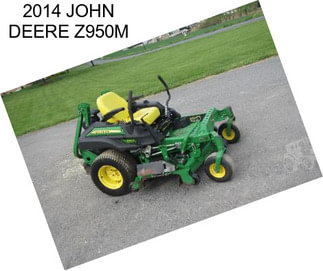 2014 JOHN DEERE Z950M