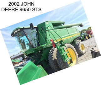 2002 JOHN DEERE 9650 STS