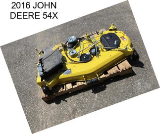 2016 JOHN DEERE 54X