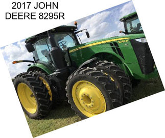 2017 JOHN DEERE 8295R