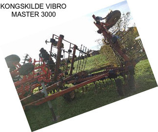 KONGSKILDE VIBRO MASTER 3000