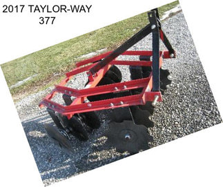 2017 TAYLOR-WAY 377