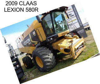 2009 CLAAS LEXION 580R