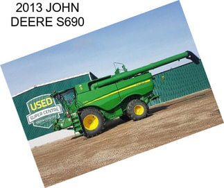 2013 JOHN DEERE S690