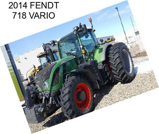 2014 FENDT 718 VARIO