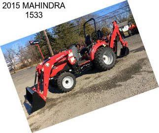 2015 MAHINDRA 1533