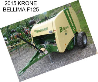 2015 KRONE BELLIMA F125