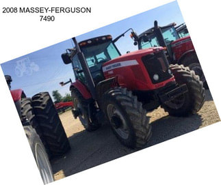 2008 MASSEY-FERGUSON 7490