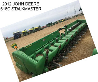 2012 JOHN DEERE 618C STALKMASTER