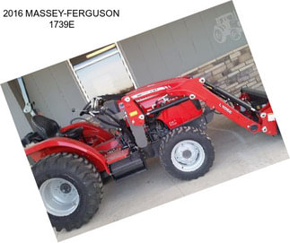 2016 MASSEY-FERGUSON 1739E