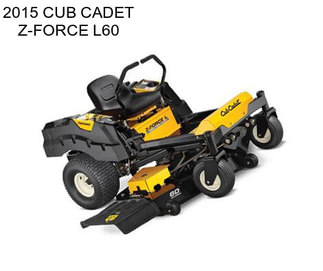 2015 CUB CADET Z-FORCE L60