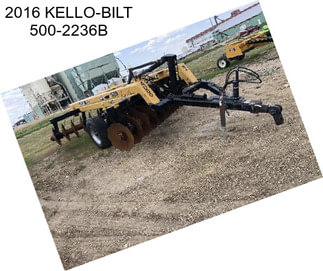 2016 KELLO-BILT 500-2236B