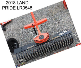 2018 LAND PRIDE LR0548