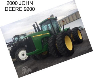 2000 JOHN DEERE 9200