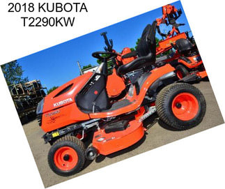 2018 KUBOTA T2290KW