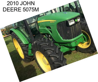 2010 JOHN DEERE 5075M