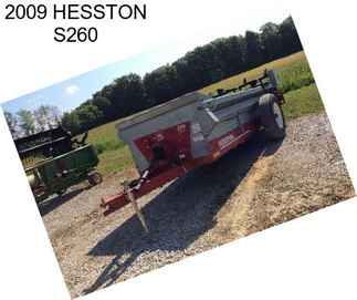 2009 HESSTON S260