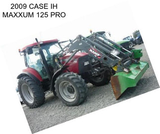 2009 CASE IH MAXXUM 125 PRO