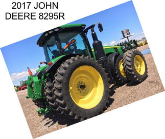 2017 JOHN DEERE 8295R