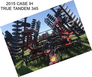 2015 CASE IH TRUE TANDEM 345