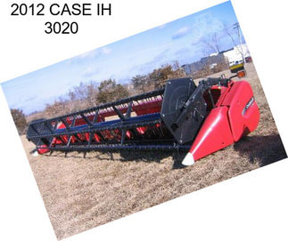 2012 CASE IH 3020