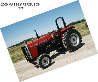 2000 MASSEY-FERGUSON 271